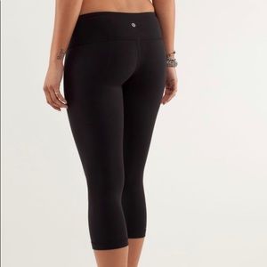 Lululemon Wunder under crop mid rise